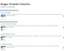 Tablet Screenshot of blogger4template.blogspot.com
