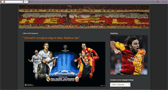 Desktop Screenshot of forever-galatasaray.blogspot.com