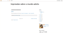 Desktop Screenshot of impressoes-mundoadulto.blogspot.com