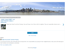 Tablet Screenshot of adoptyourstreetandstartpraying.blogspot.com
