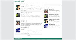 Desktop Screenshot of milsi-saputra.blogspot.com