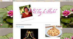 Desktop Screenshot of isabeldemelilla.blogspot.com