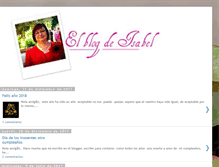 Tablet Screenshot of isabeldemelilla.blogspot.com