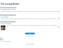 Tablet Screenshot of cursingblinker.blogspot.com