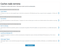 Tablet Screenshot of cochestodoterreno.blogspot.com