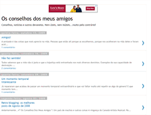 Tablet Screenshot of os-conselhos-dos-meus-amigos.blogspot.com