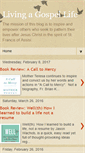Mobile Screenshot of livingagospellife.blogspot.com