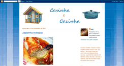 Desktop Screenshot of casinhaecozinha.blogspot.com