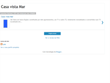 Tablet Screenshot of casa-vista-mar.blogspot.com