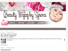 Tablet Screenshot of beautywizaz.blogspot.com