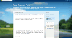 Desktop Screenshot of gourmetfood4us.blogspot.com