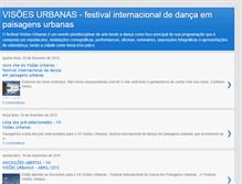 Tablet Screenshot of festivalvisoesurbanas.blogspot.com