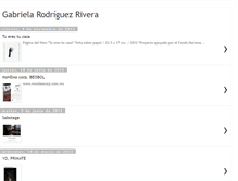 Tablet Screenshot of gabrielarodriguezrivera.blogspot.com