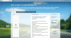 Desktop Screenshot of hidenfacts.blogspot.com