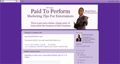 Desktop Screenshot of paidtoperform.blogspot.com