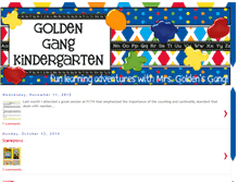 Tablet Screenshot of goldengangkindergarten.blogspot.com