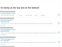 Tablet Screenshot of itslonelyatthetopandatthebottom.blogspot.com