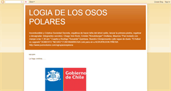 Desktop Screenshot of logiadelososospolares.blogspot.com