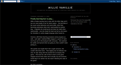 Desktop Screenshot of millie-vanillie.blogspot.com