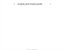 Tablet Screenshot of harilaos.blogspot.com