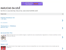 Tablet Screenshot of maxlicias.blogspot.com