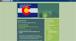 Desktop Screenshot of coloradowomenagainstpalin.blogspot.com