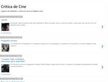 Tablet Screenshot of critica-de-cine.blogspot.com