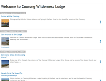 Tablet Screenshot of coorongwildernesslodge.blogspot.com