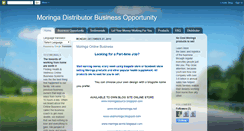 Desktop Screenshot of nocostmoringadistributor.blogspot.com
