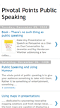 Mobile Screenshot of pivotalpublicspeaking.blogspot.com