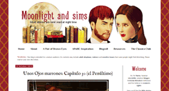 Desktop Screenshot of moonlightandsims.blogspot.com