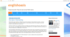 Desktop Screenshot of engoasis.blogspot.com