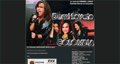 Desktop Screenshot of demilovatocolombia.blogspot.com