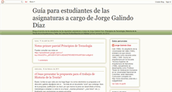 Desktop Screenshot of jorgegalindodiaz.blogspot.com