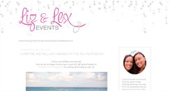 Desktop Screenshot of lizandlexevents.blogspot.com