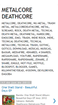 Mobile Screenshot of metalcoredeathcore.blogspot.com