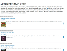 Tablet Screenshot of metalcoredeathcore.blogspot.com