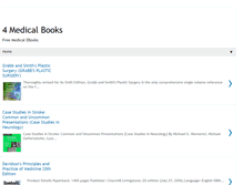 Tablet Screenshot of 4medicalbooks.blogspot.com