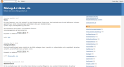 Desktop Screenshot of dialoglexikon.blogspot.com