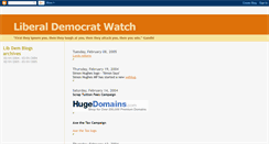 Desktop Screenshot of libdemwatch.blogspot.com