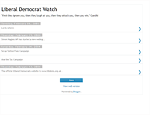 Tablet Screenshot of libdemwatch.blogspot.com