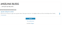 Tablet Screenshot of angelinis.blogspot.com