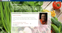 Desktop Screenshot of live-ayurveda.blogspot.com