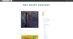 Desktop Screenshot of mesmainsgauches.blogspot.com