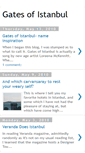 Mobile Screenshot of gatesofistanbul.blogspot.com