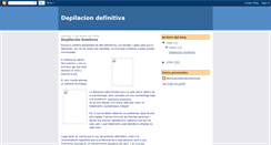 Desktop Screenshot of depilacion-definitiva.blogspot.com