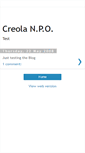 Mobile Screenshot of becreola.blogspot.com