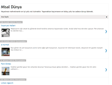 Tablet Screenshot of misaldunya.blogspot.com
