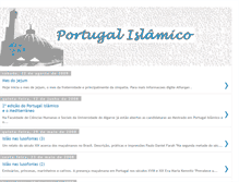 Tablet Screenshot of portugal-islamico.blogspot.com