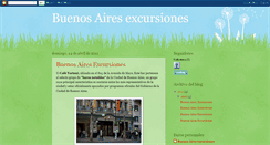 Desktop Screenshot of buenosexcursiones.blogspot.com
